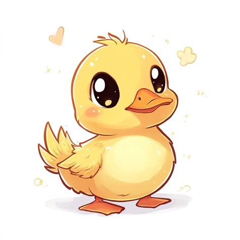 Cute Duckling Drawing