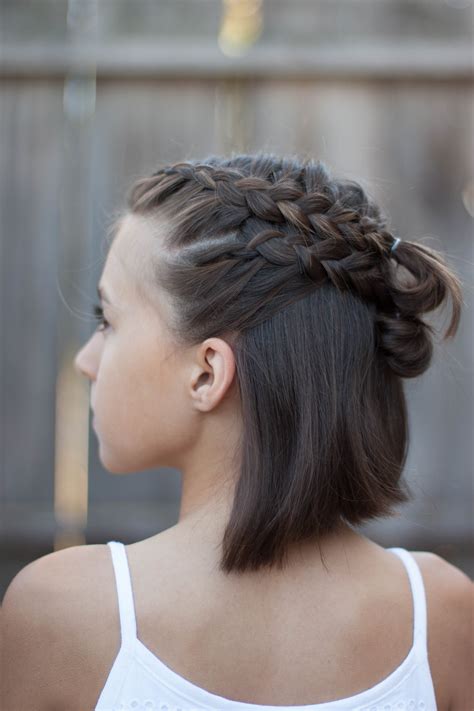 The Cute Easy Braids For Short Hair For Bridesmaids