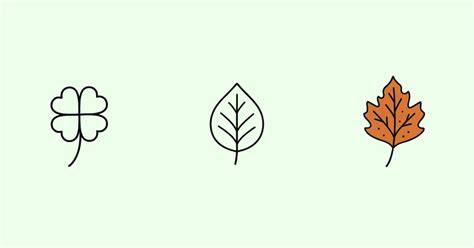 cute easy leaf drawing