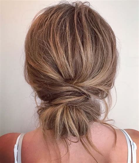 Unique Cute Easy Updo For Medium Length Hair With Simple Style