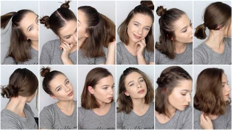 Perfect Cute Easy Ways To Style Short Hair With Simple Style