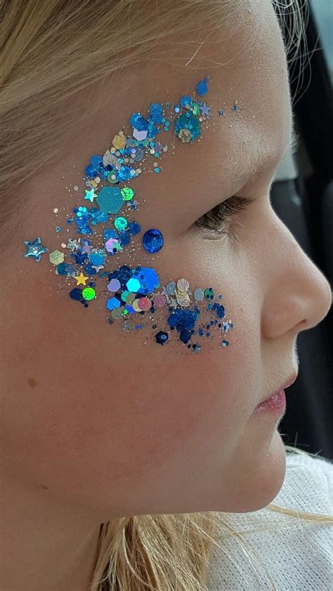 Cute Face Glitter Ideas