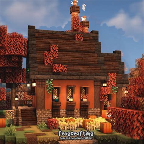 Cute Fall Minecraft Houses