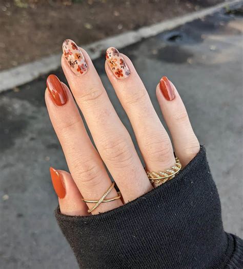 cute fall nail designs 2020
