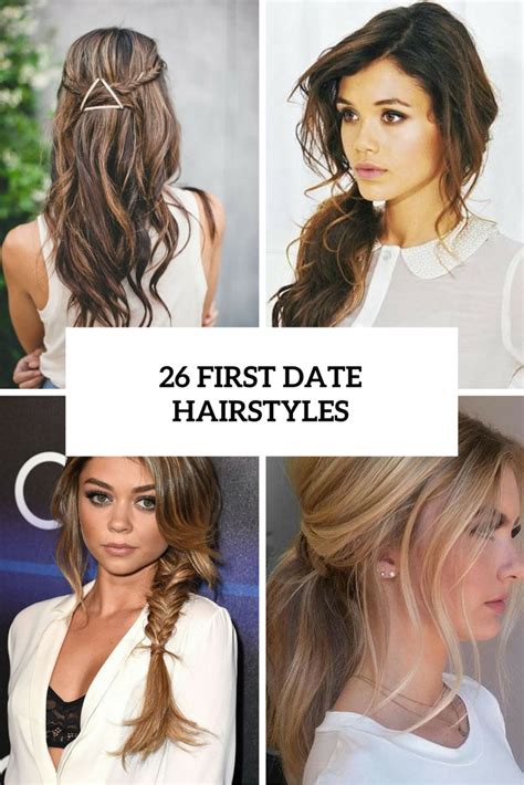  79 Stylish And Chic Cute First Date Hairstyles For Short Hair For Long Hair