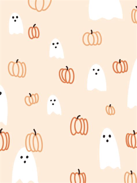 Spookily Adorable Ghost Backgrounds to Elevate Your Designs