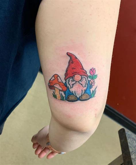 Cute Gnome Tattoos