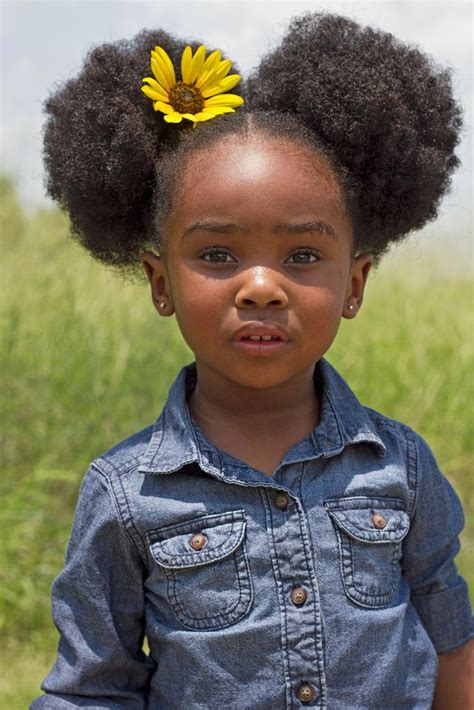 Free Cute Hairstyles For Short Hair Black Girl Kid With Simple Style