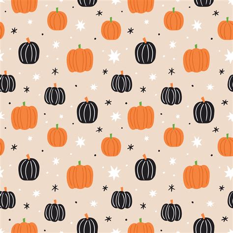 Cute Halloween Pumpkin Background