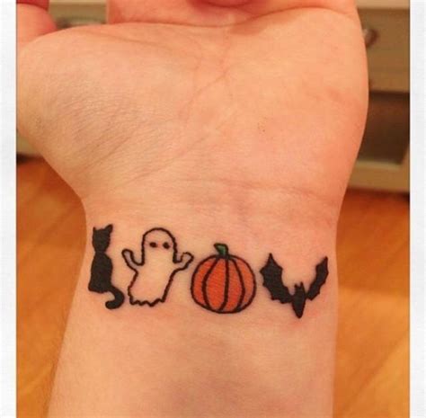 Cute Halloween Tattoos Small