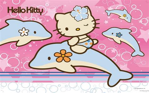 cute hello kitty background for pc