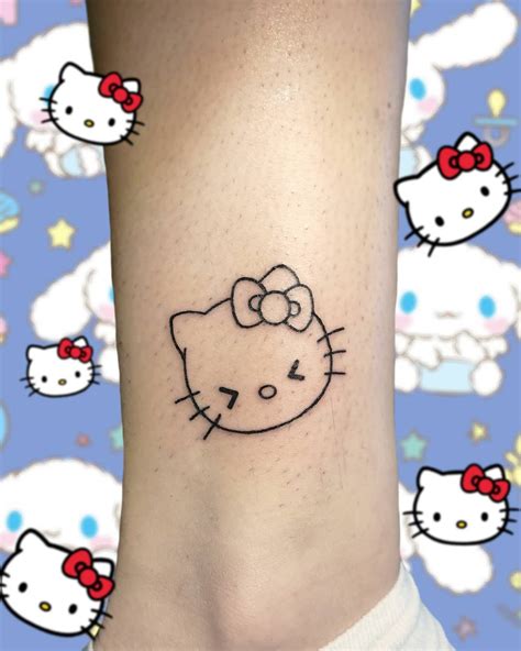 Cute Hello Kitty Tattoos