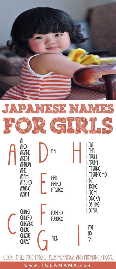 cute japanese names for girls and boys
