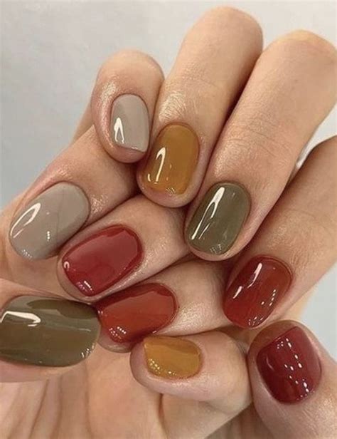 Cute Jelly Nails Fall