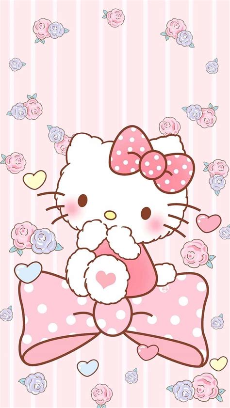 cute kawaii hello kitty wallpaper for tablet