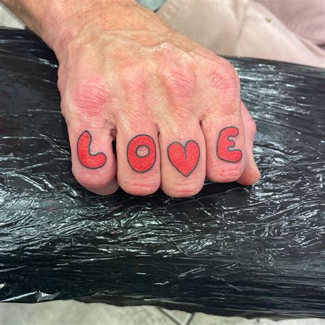 Cute Knuckle Tattoos