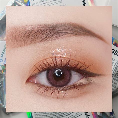 cute korean eye makeup