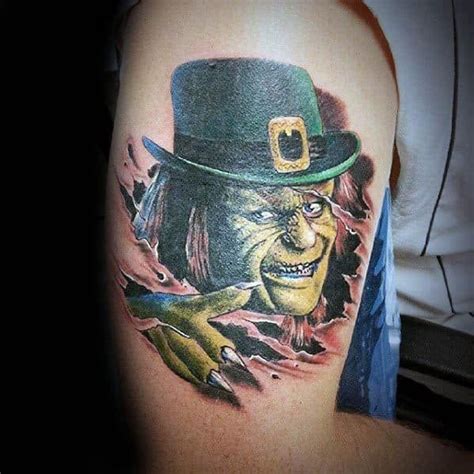 Cute Leprechaun Tattoos