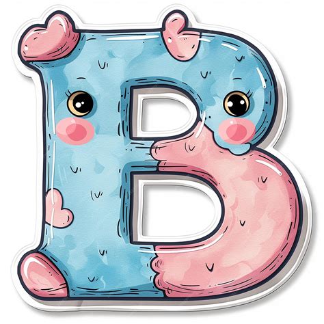 Cute Letter B