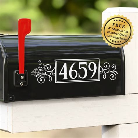 Cute Mailbox Numbers