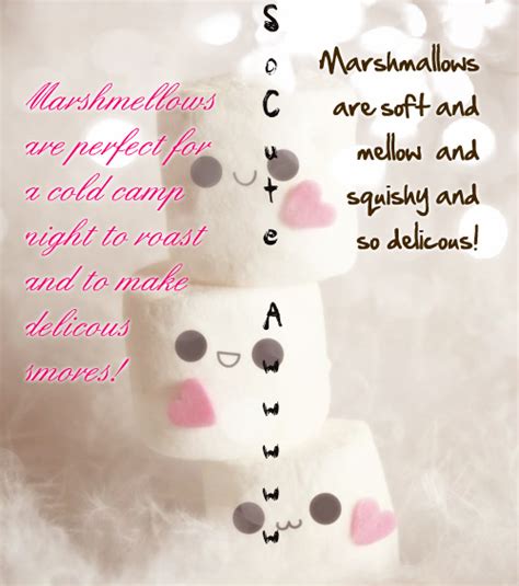 Cute Marshmallow Quotes