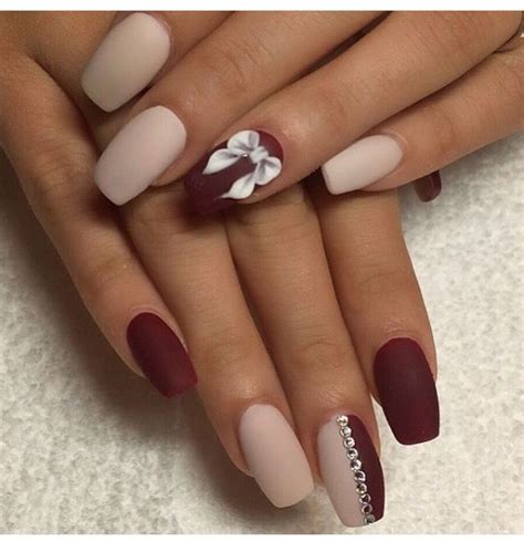 cute matte nail designs