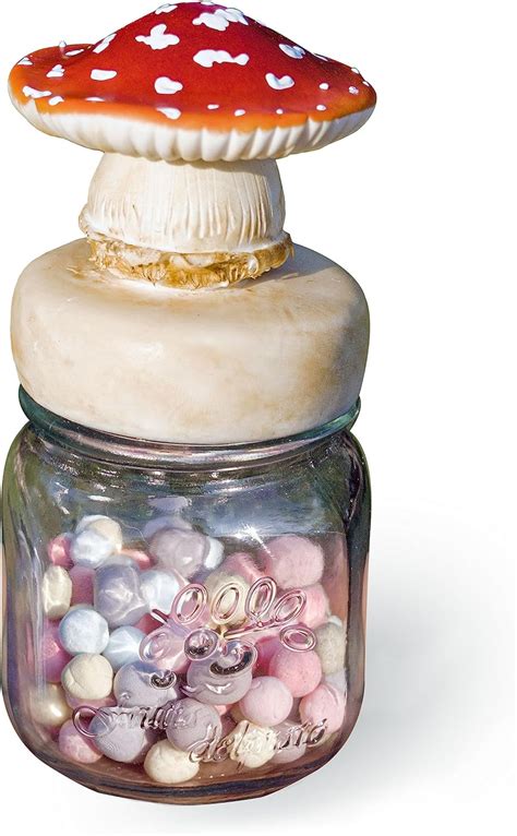 Cute Mushroom Jar