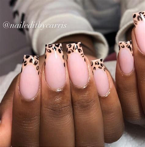 Cute Nails Leopard Print