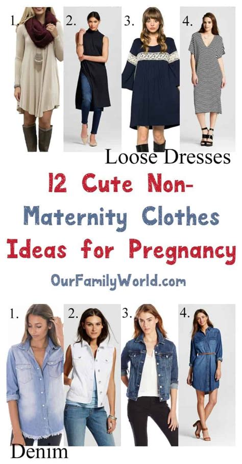 The Purposeful Mom How to Wear Your NonMaternity Clothes During