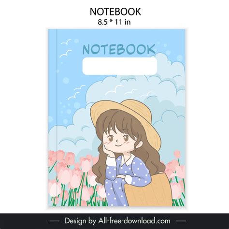 Cute Notebook Cover Design