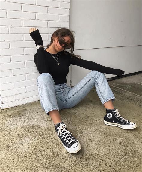 45 Stylish Spring Outfits to Wear with Converse for Women TrueClothes