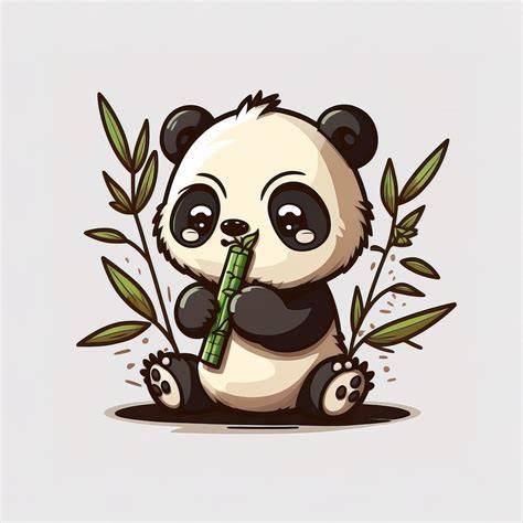 Cute Panda Illustrations