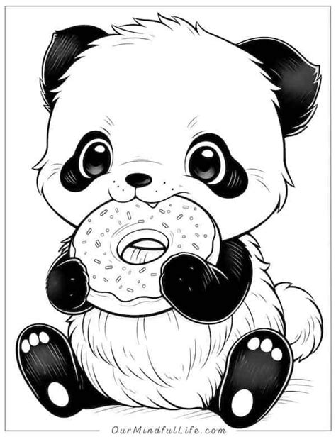 Cute Panda Printable