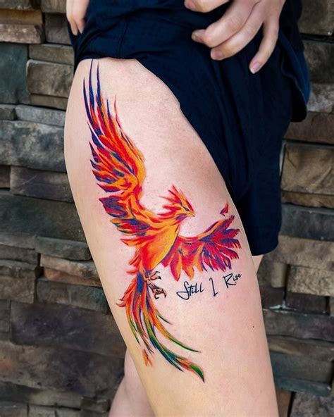 Cute Phoenix Tattoo