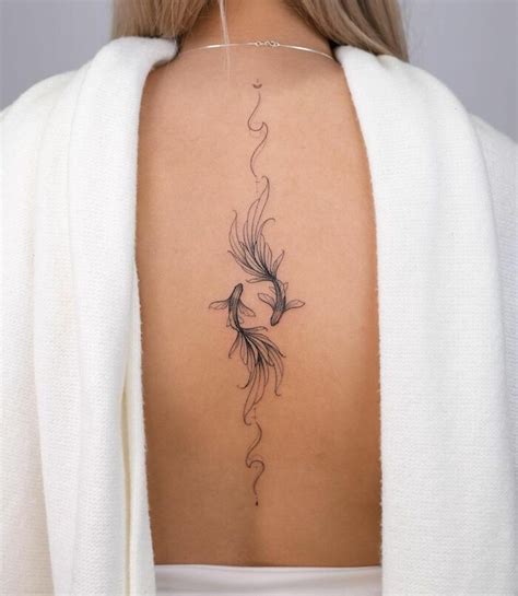 Cute Pisces Tattoo Designs