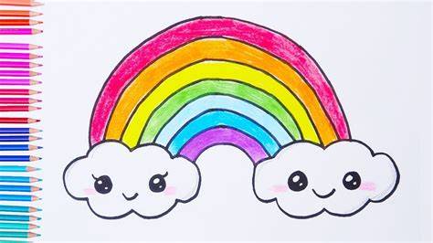 Cute Rainbow Rainbow TShirt TeePublic