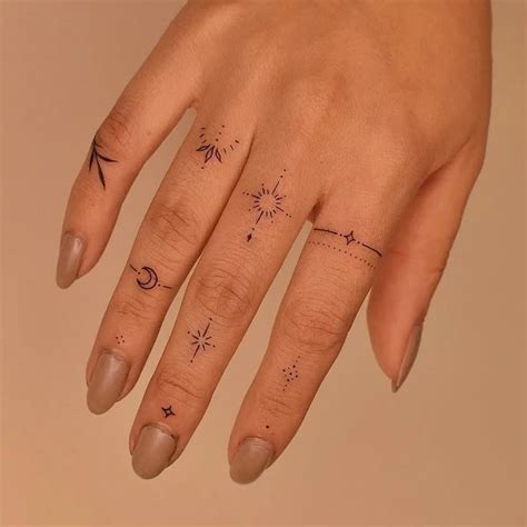 Cute Small Finger Tattoos