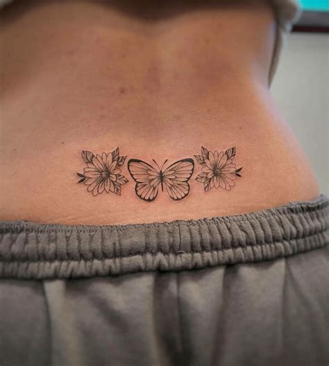 Small Cute Lower Back Tattoos