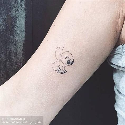 Small Cute Stitch Tattoos