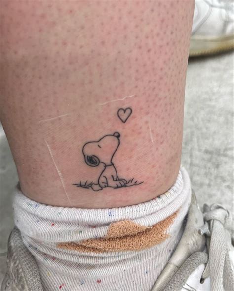 Cute Snoopy Tattoos