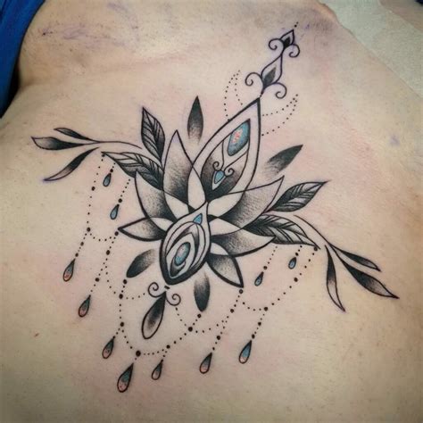Cute Sternum Tattoos Designs