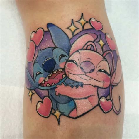 Cute Stitch Tattoo