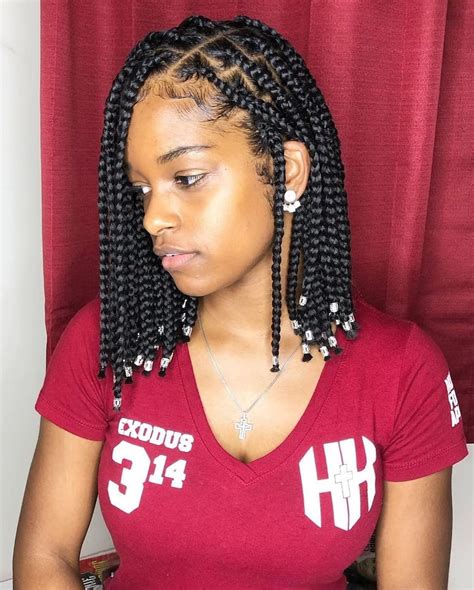 Stunning Cute Styles To Do With Knotless Braids For New Style