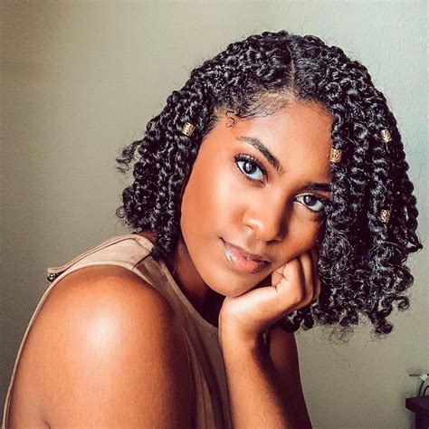  79 Gorgeous Cute Twist Styles For Short Natural Hair For Long Hair