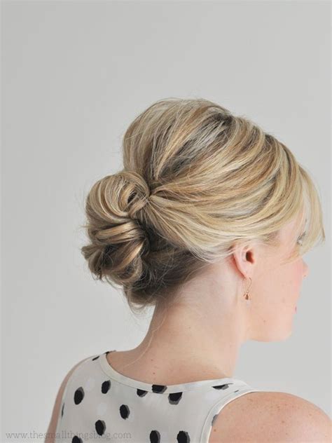 This Cute Up Hairstyles For Thin Hair With Simple Style