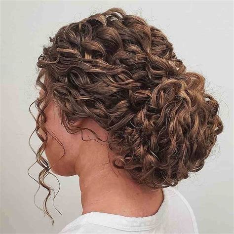 Unique Cute Updo Styles For Curly Hair With Simple Style