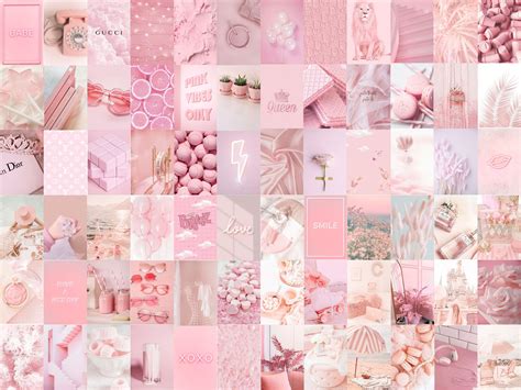 Cute Wallpapers Collage Pink