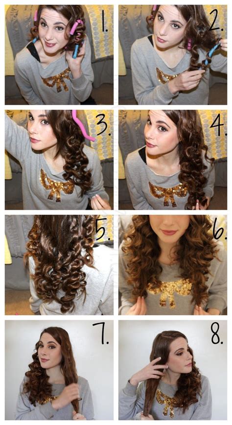  79 Stylish And Chic Cute Ways To Curl Your Hair Without Heat For Hair Ideas