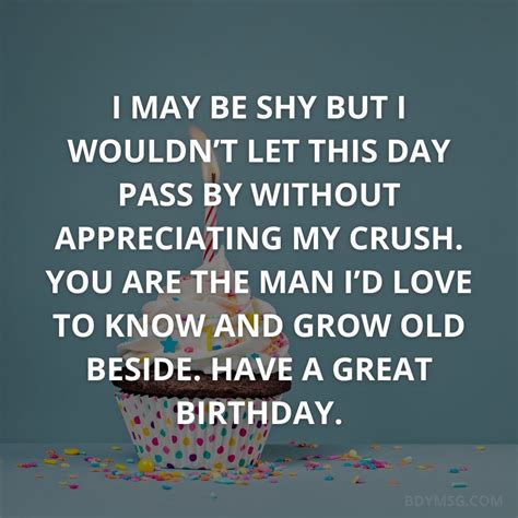 cute ways to tell your crush happy birthday