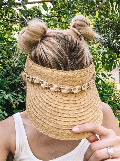 Unique Cute Ways To Wear Your Hair With A Visor For Short Hair